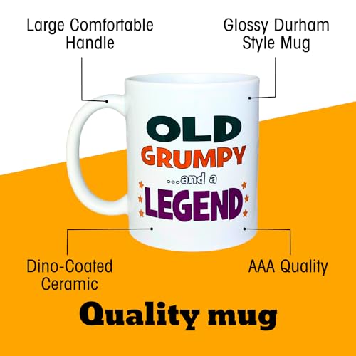 Old Grumpy and a Legend Mug