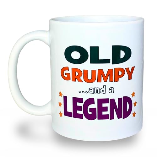Old Grumpy and a Legend Mug