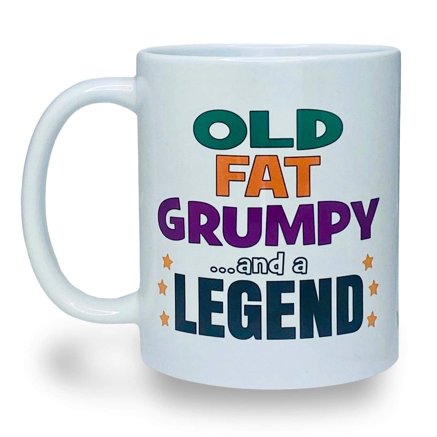 Old Fat Grumpy and a Legend Mug