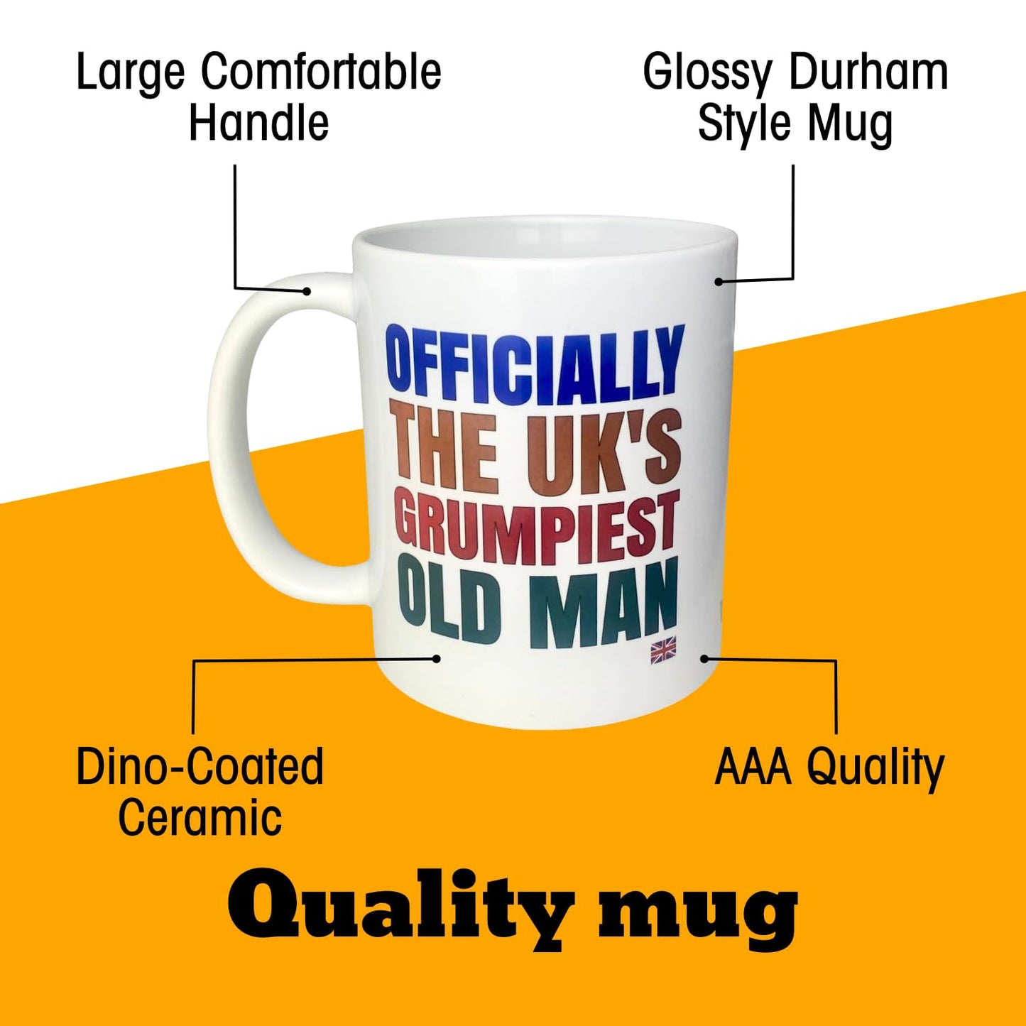 Officially The UK’s Grumpiest Old Man Mug