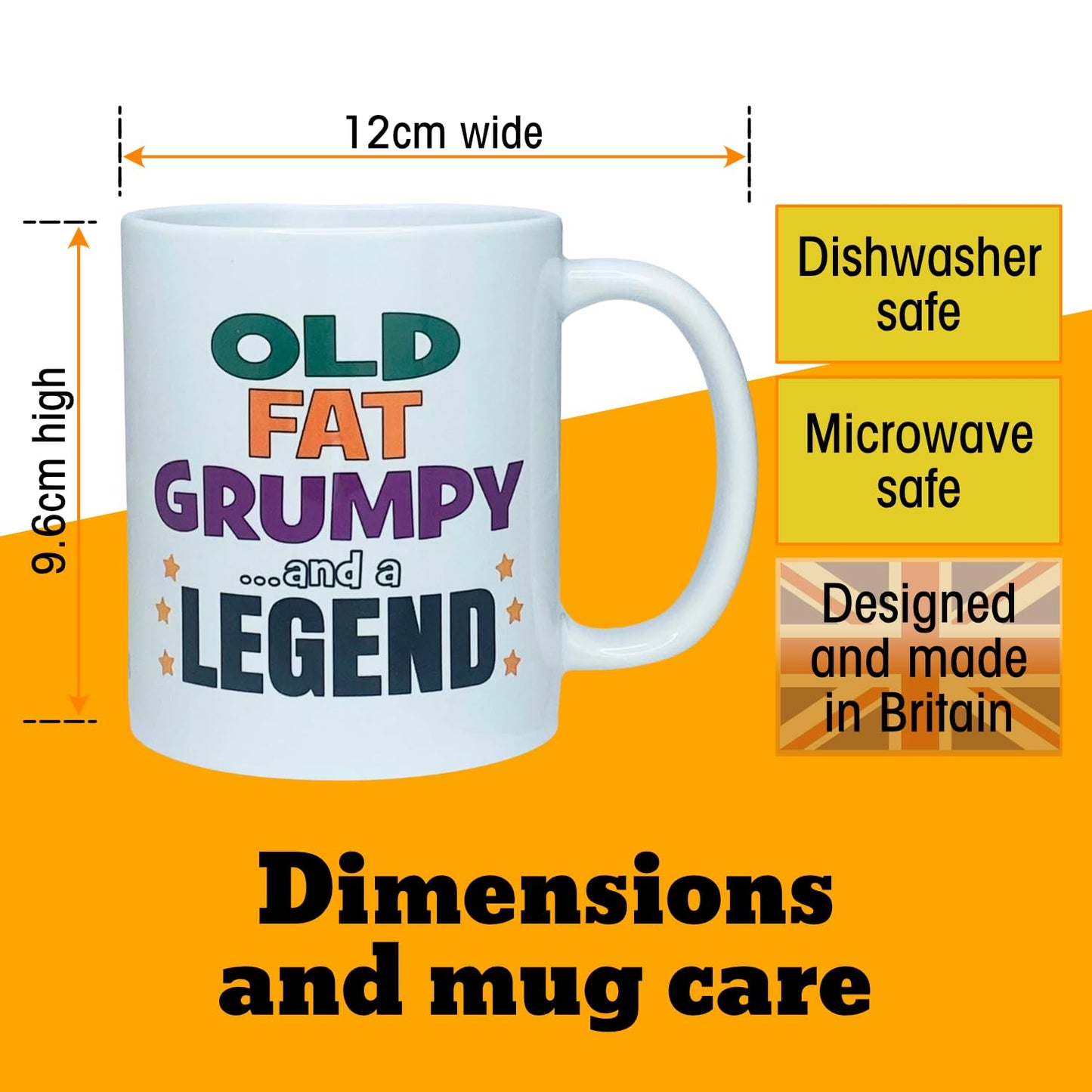 Old Fat Grumpy and a Legend Mug