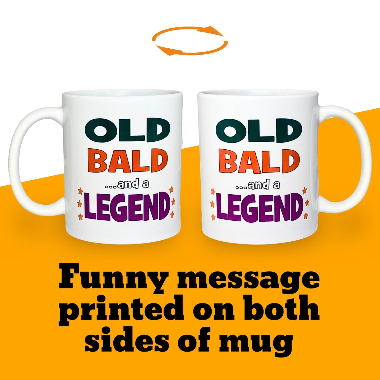 Old Bald and a Legend Mug