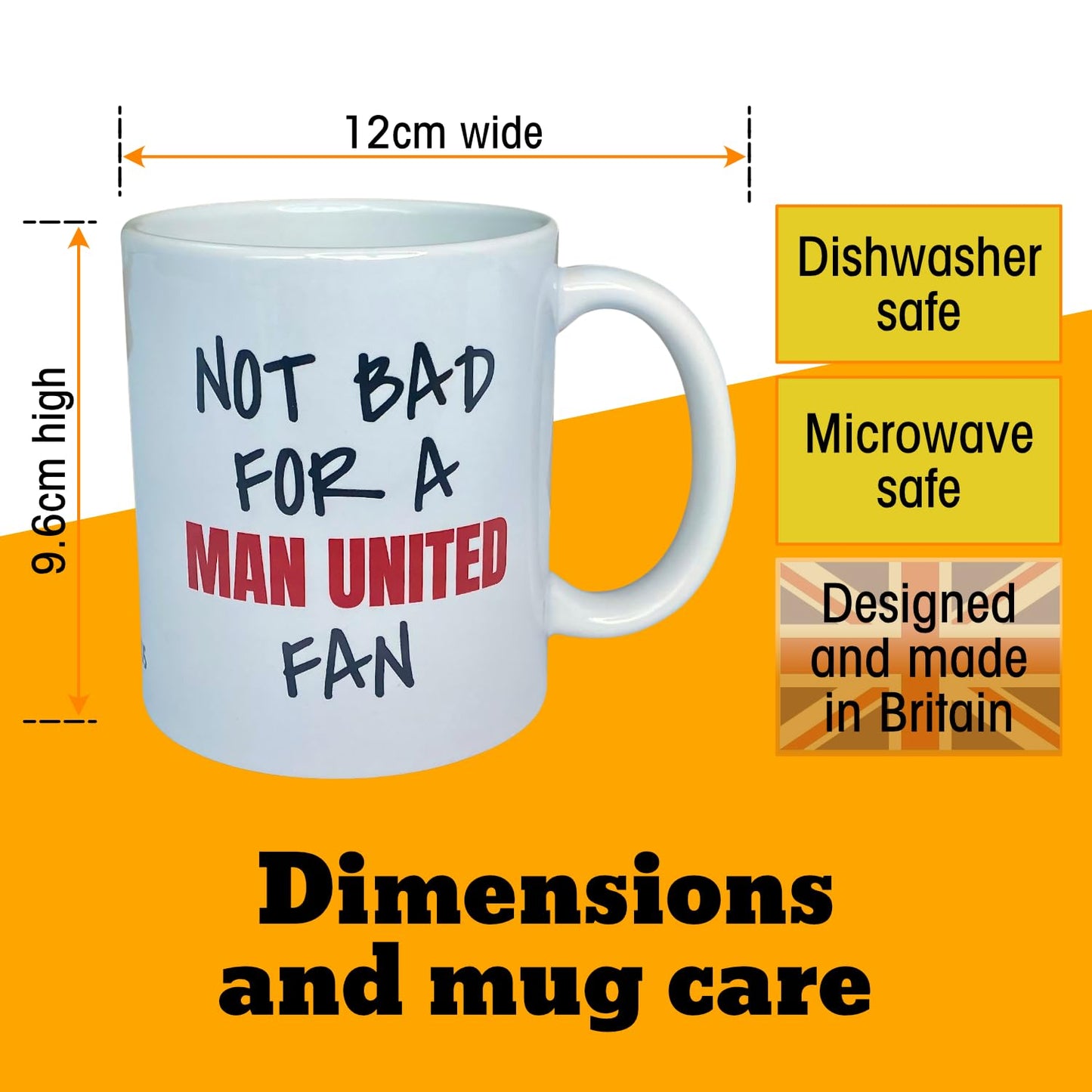 Not Bad for A Man United Fan Mug