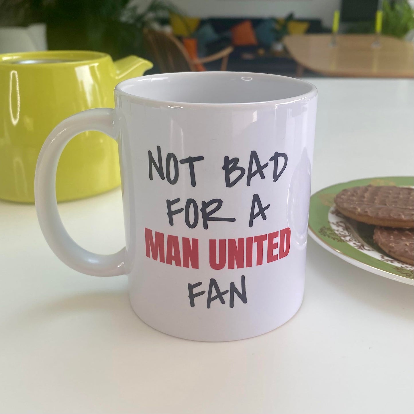 Not Bad for A Man United Fan Mug
